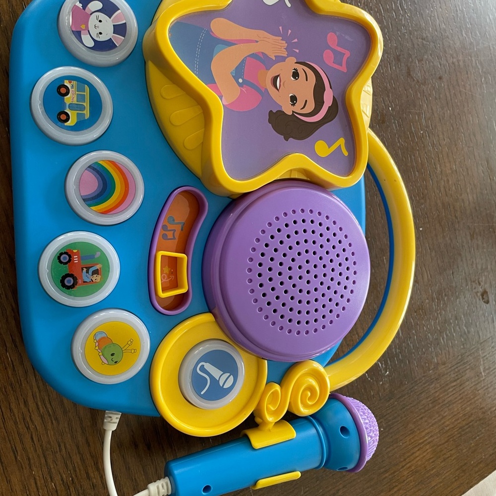 Ms Rachel sing along  Musical Karaoke Toy with Microphone -